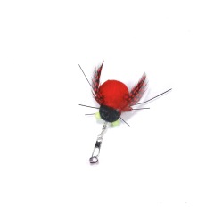 Handmade Simulation Replacement Heads Cat Toy Fly Insect Feather