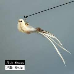 Simulated bird replacement head