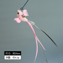 Simulated bird replacement head