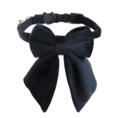 Cat Collar with Bell Cute Ruffle Skirt Design Soft Adjustable Kitten Neck