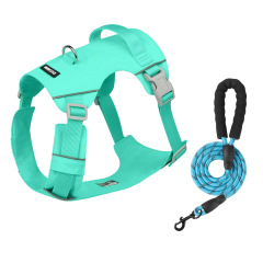 Dog Harness Upgraded Nylon Waterproof Tactical Vest