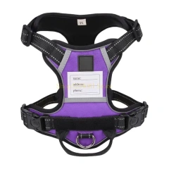 AXYC Dog Harness Nameplate Vest Adjustable Training Vest Pet Strong Training Walking Swimming Hiking Nameplate