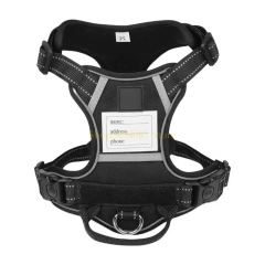 AXYC Dog Harness Nameplate Vest Adjustable Training Vest Pet Strong Training Walking Swimming Hiking Nameplate