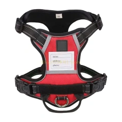 AXYC Dog Harness Nameplate Vest Adjustable Training Vest Pet Strong Training Walking Swimming Hiking Nameplate