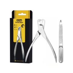 Heavy Duty Stainless Steel Pet Nail Clipper For Dogs Cats