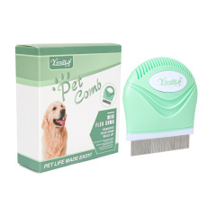 Dog Comb Dense Tooth Dogs Brush Mini Combs for Dogs Hair Cleaning