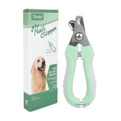 Pet Nail Clippers Comfort Grip Durable Stainless Steel Plastic Blades Grooming Tools