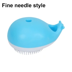 Pet Bathing Brush Soft Silicone Massager Gel Bathing Brush Bathroom Puppy Washing Massage Grooming Shower Brushes Pet Supplies