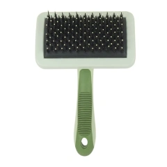 Colorful Dog Massage Brush Floating Hair Removal Effective Pet Cat Comb Comfortable Handle Hair Remover Pet Cleaning Tool
