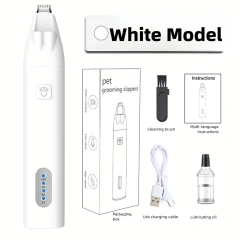 with Led Light Dog Hair Trimmer Waterproof Rechargeable Pet Foot Hair Trimmer Pet Care Supplies Nail Grinder