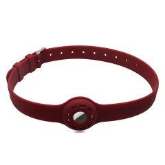 Pet Silicone Collar for Locator Protective for Case Holder Cats Adjustable