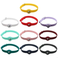 Pet Silicone Collar for Locator Protective for Case Holder Cats Adjustable Co