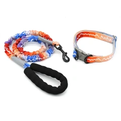 Anti slip large dog collar, retractable pet leash, explosion-proof, unbreakable dog chain, medium-sized dog