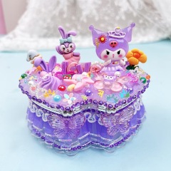 Girl's Gift Kit for Children's DIY Crafts, Desktop Organizer, Jewelry Box