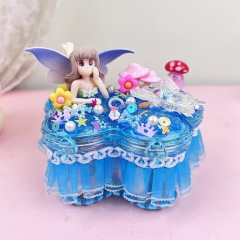 Girl's Gift Kit for Children's DIY Crafts, Desktop Organizer, Jewelry Box