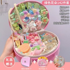 High-end children's hair accessory gift set, girls' hair accessory jewelry box