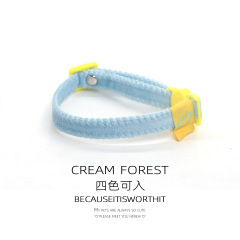 Pet Breakaway Cat Collar, Safe Cute Cotton and Linen Material Adjustable