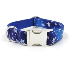 Pet dog printed collar