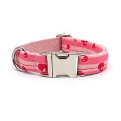 Pet dog printed collar