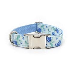 Pet dog printed collar