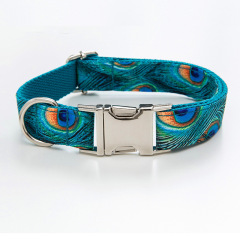 Pet dog printed collar