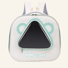 Cat bag Portable breathable outdoor small dog backpack Cat dog backpack Large capacity cat pet supplies backpack