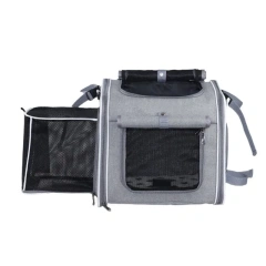 New Portable Cat Backpack for Outdoor Use Small Pet Bicycle Bag Visible and Breathable Front Passenger Doghouse