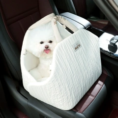 pet soft sided carrier bag white Extra-Large & Wide Pet Bag Pet Car Seat Bag pet sling bag cat dog outdoor carrier