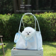 Breathable One Shoulder Pet Bag, Cat Carrying Bag, Poodle Bag, Pomeranian Yorkshire Terrier Dog Bag, Puppy Carrying Bag