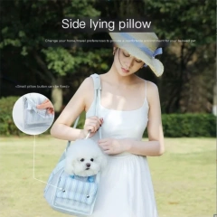 Breathable One Shoulder Pet Bag, Cat Carrying Bag, Poodle Bag, Pomeranian Yorkshire Terrier Dog Bag, Puppy Carrying Bag