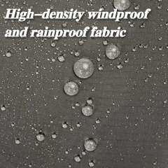 Large Dog Raincoat Waterproof and Windproof Puppy Raincoat Reflective and Breathable Dog Clothes Adjustable Dogs Supplies