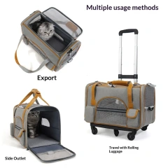 Cat and dog travel bag go out portable foldable pet bag