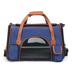 Cat and dog travel bag go out portable foldable pet bag