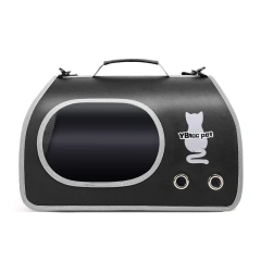 Cat bag portable outing cat satchel cross-body large-capacity bag ventilated and breathable anti-stress large pet bag
