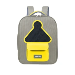 Expandable Foldable Cat Backpack for Outdoor Use - Breathable Large Space Portable Cat Carrier