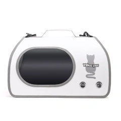 Cat bag portable outing cat satchel cross-body large-capacity bag ventilated and breathable anti-stress large pet bag