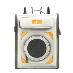 Multi-Functional Breathable Pet Backpack Spacious Breathable Portable Ventilated Comfortable Large Capacity Travel Cats and Dogs