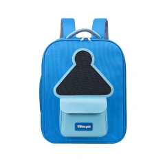 Expandable Foldable Cat Backpack for Outdoor Use - Breathable Large Space Portable Cat Carrier