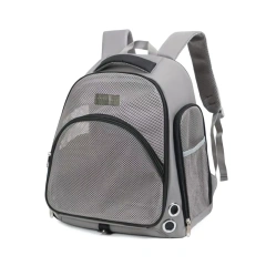 Large Capacity Pet Carrier Backpack Portable Cat Dog Travel Bag Breathable Mesh for Outdoor Use