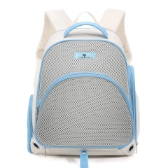 Large Capacity Pet Carrier Backpack Portable Cat Dog Travel Bag Breathable Mesh for Outdoor Use