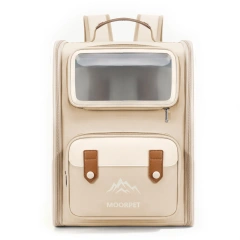 Pet Backpack Dog Backpack Suitable For Cats And Dogs Weighing Up To 10 Kg Breathable Small Dog Travel Backpack Cat Backpack