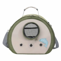 Portable Small Pet Outing Bag Clear View Breathable Chinchilla Outdoor Cage Lightweight Handheld Hamster Travel Carrier
