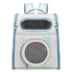 Multi-Functional Breathable Pet Backpack Spacious, Breathable & Portable Ventilated, Comfortable for Travel with Cats and Dogs