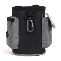 Large Capacity Crossbody Waist-Worn Dog Food & Snack Bag for Outdoor Travel and Training