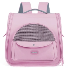 Pet Travel Backpack Crossbody Foldable Injection for Cats And Dogs Medium Small Breeds Teddy Portable Carry on Bag