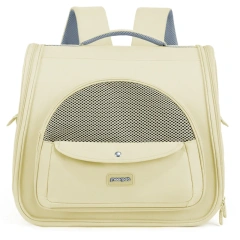 Pet Travel Backpack Crossbody Foldable Injection for Cats And Dogs Medium Small Breeds Teddy Portable Carry on Bag