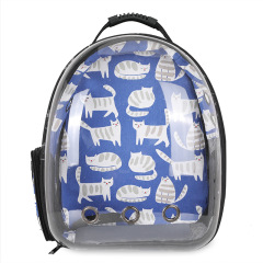 Large Cat Capsule Backpack Pet Cat Breathable Bag