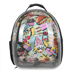Large Cat Capsule Backpack Pet Cat Breathable Bag