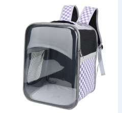 Transparent Outdoor Backpack Portable Cat Carriers Bag Breathable