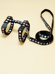 Fashion Free Shipping Printed Camouflage Cat Harness Leash Set